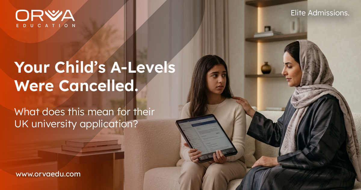 Your Child's A-Levels Were Cancelled. What Does That Mean for Their UK University Application?